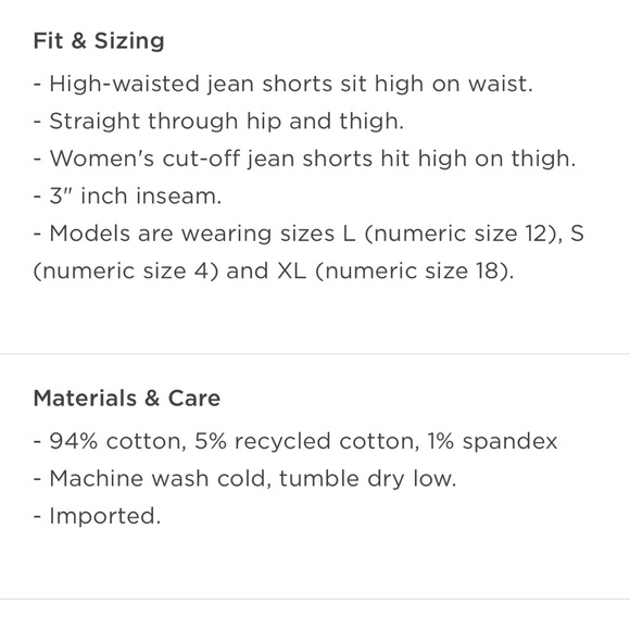 OLD NAVY High-Waisted O.G. Straight Ripped Cut-Off Jean Shorts 8 NWT - Picture 4 of 5